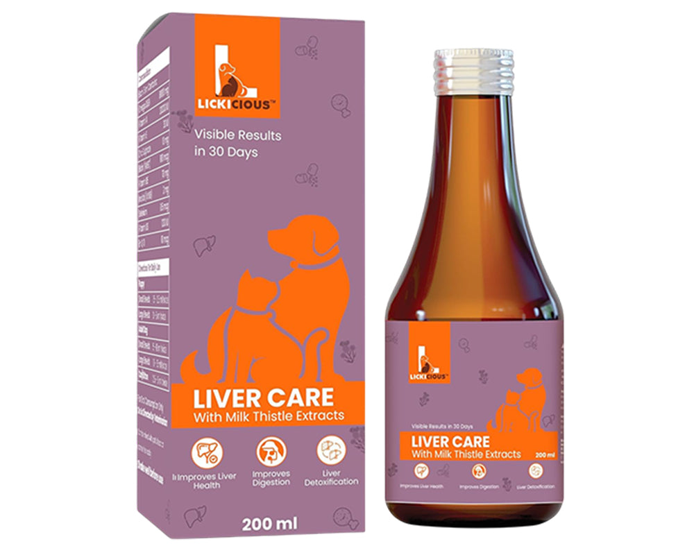 LICKICIOUS Liver Care Syrup