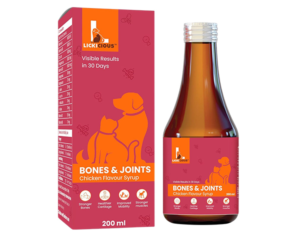 LICKICIOUS Bone & Joint Syrup
