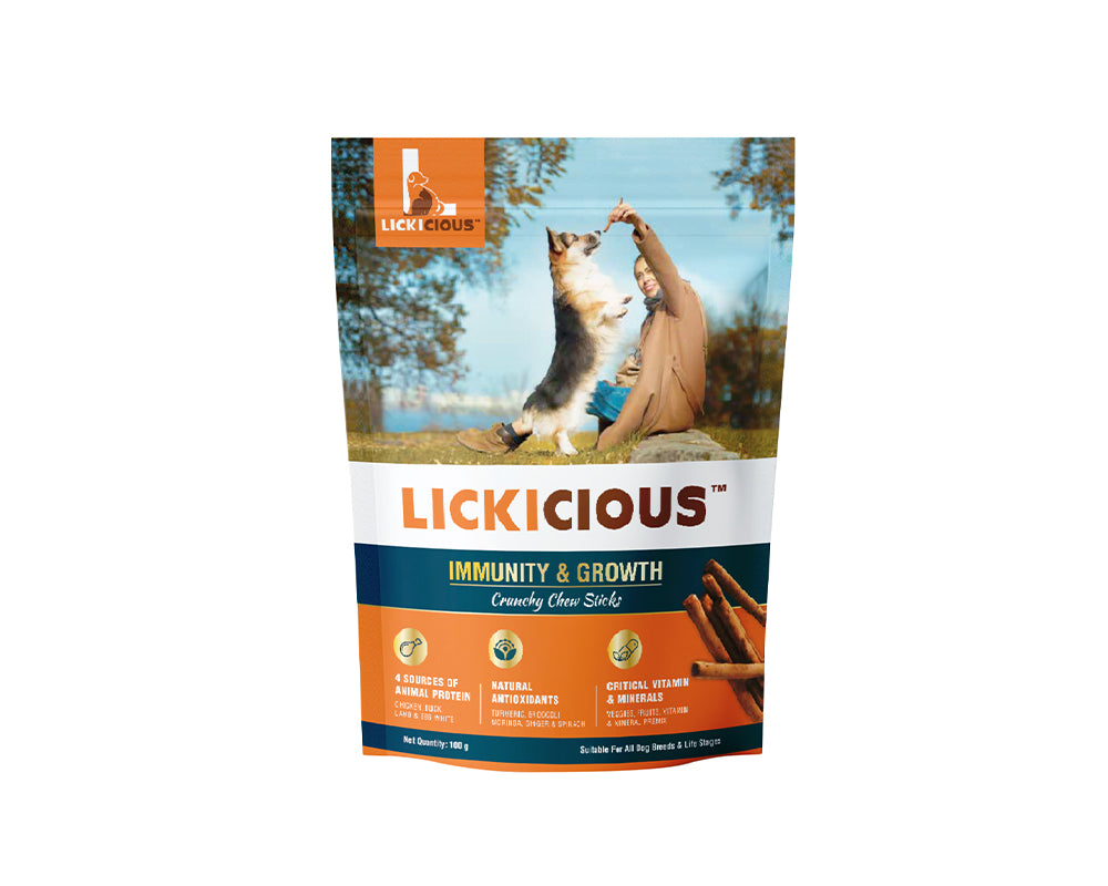 Lickicious Nutritional Treats For Immunity & Growth