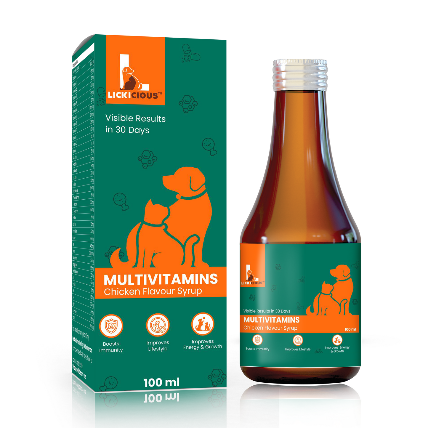 100 ml Lickicious Multivitamins Syrup