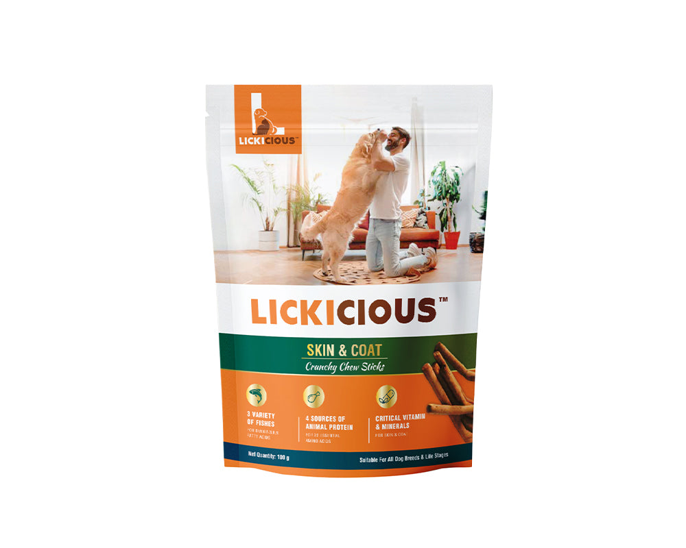 LICKICIOUS Nutritional Treats for Skin & Coat
