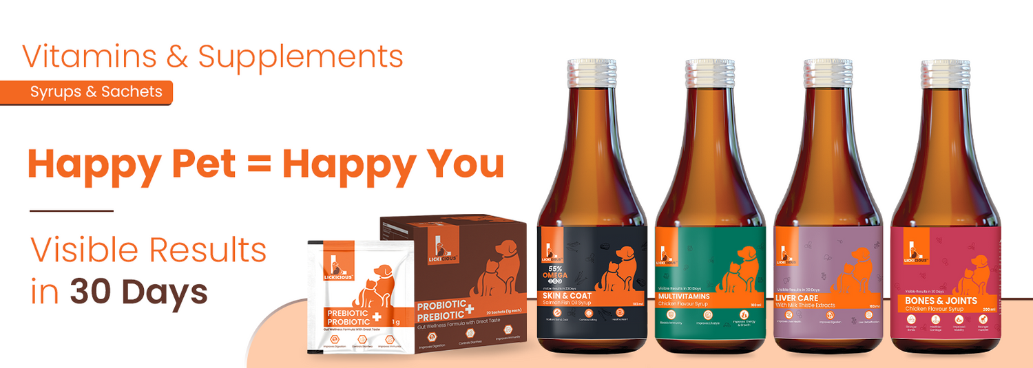Lickicious Nutraceutical Syrups & Sachets