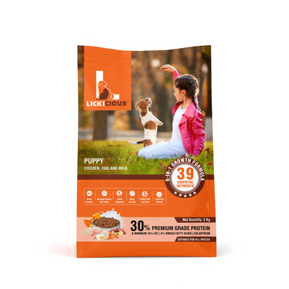 3kg Lickicious Puppy Food
