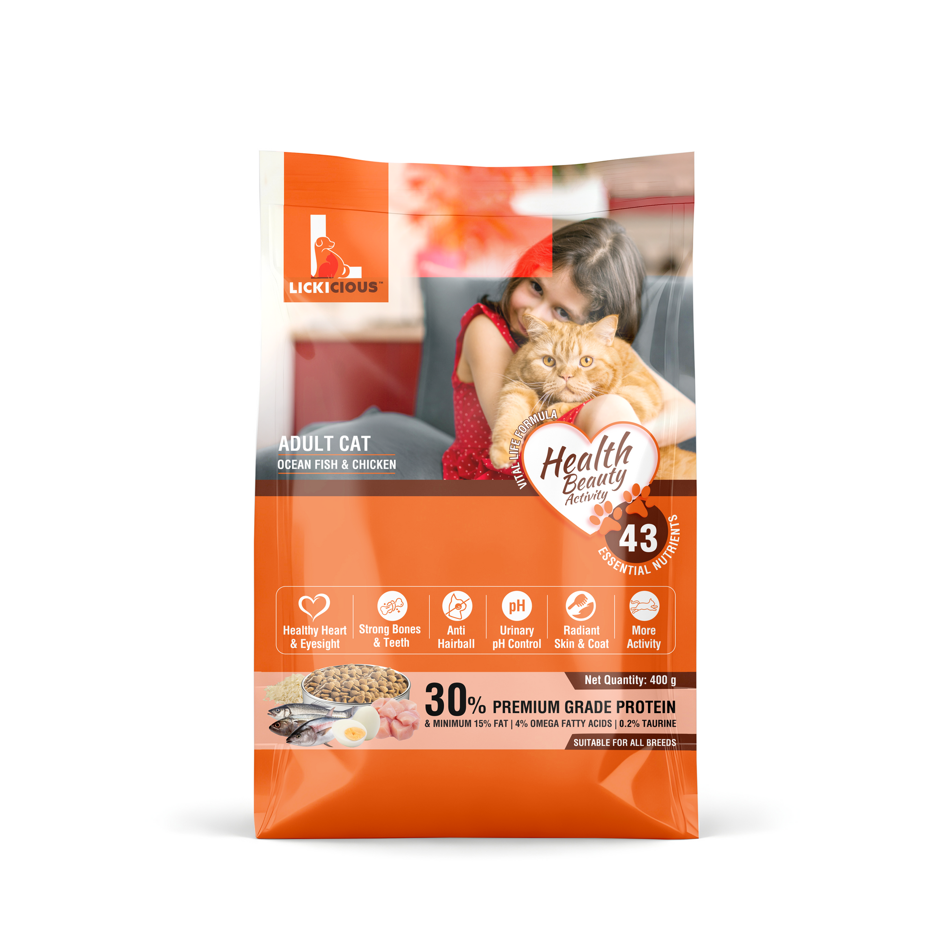 LICKICIOUS Dry Cat Food