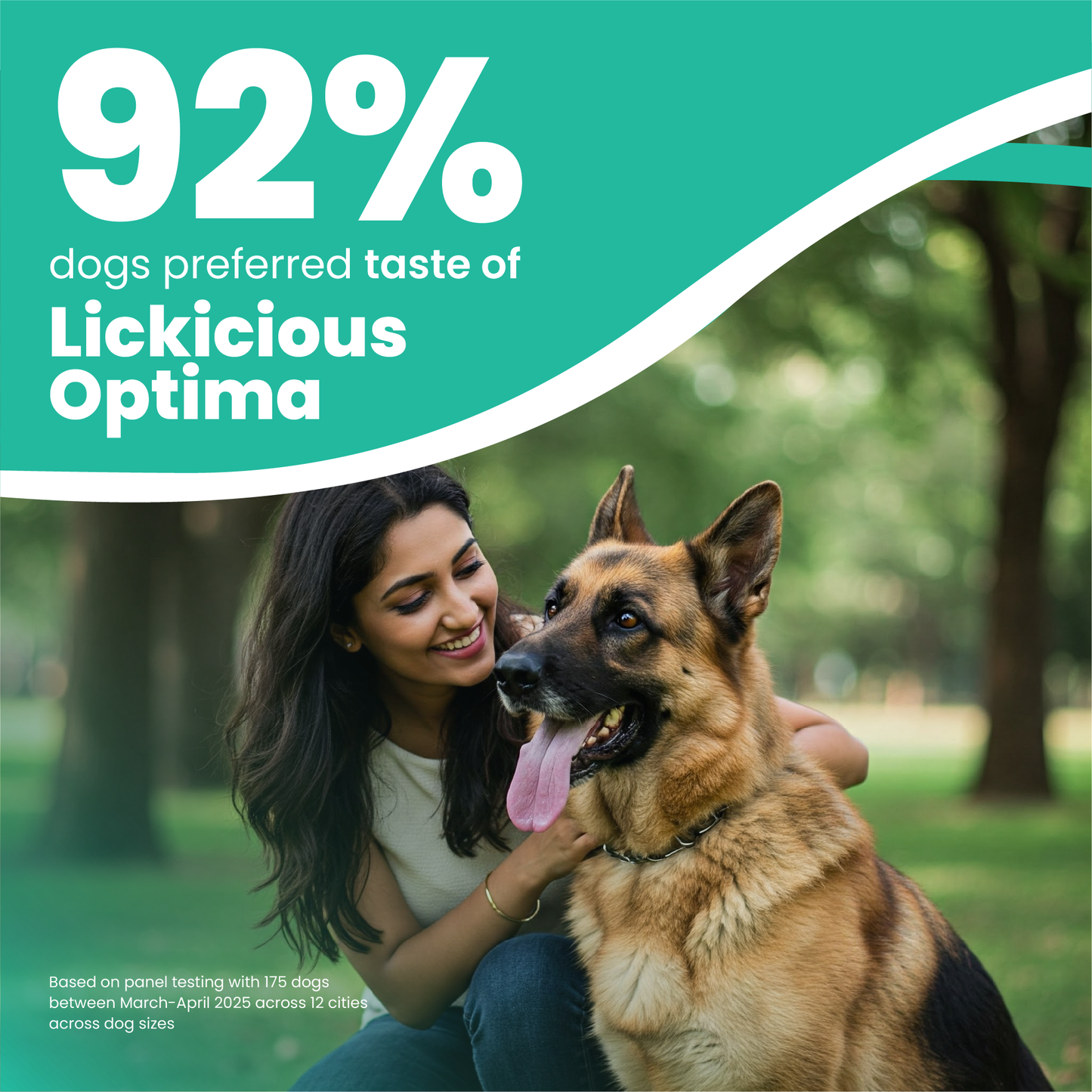 LICKICIOUS Optima Dry Dog Food Adult 10 KG | Chicken & Vegetable | Complete and Balanced Optimum Nutrition for Pedigree Dogs | Great Taste & Easy Digestion