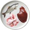 Fish, Chicken & Chicken Liver