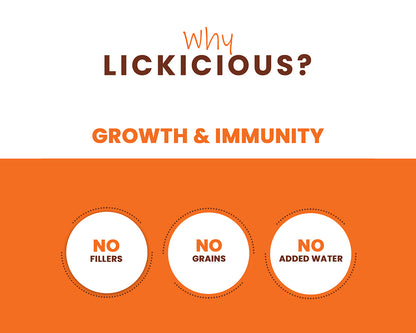 Lickicious Nutritional Treats For Growth & Immunity