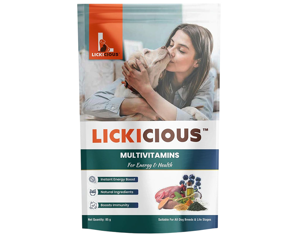 LICKICIOUS Multivitamins Care Dog Treats 85g