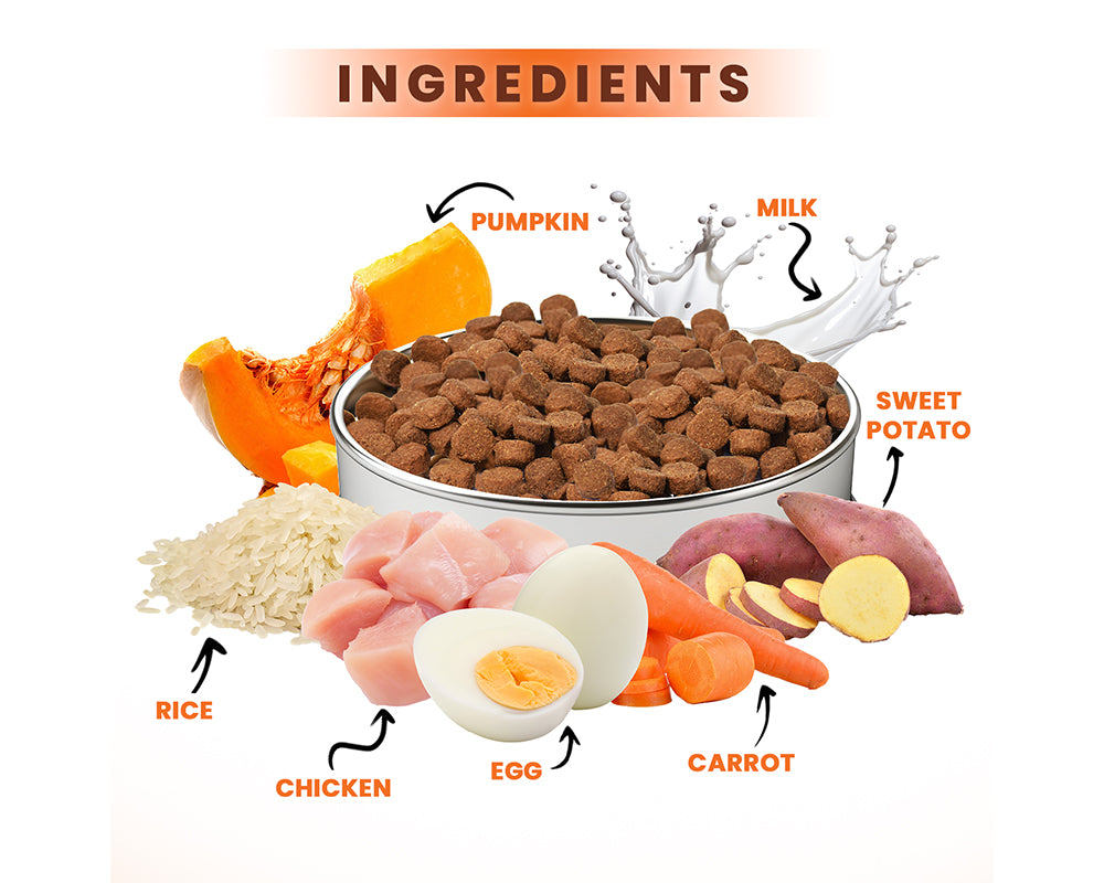 LICKICIOUS Puppy Food with 30% Protein, 15% Fat for Healthy Growth