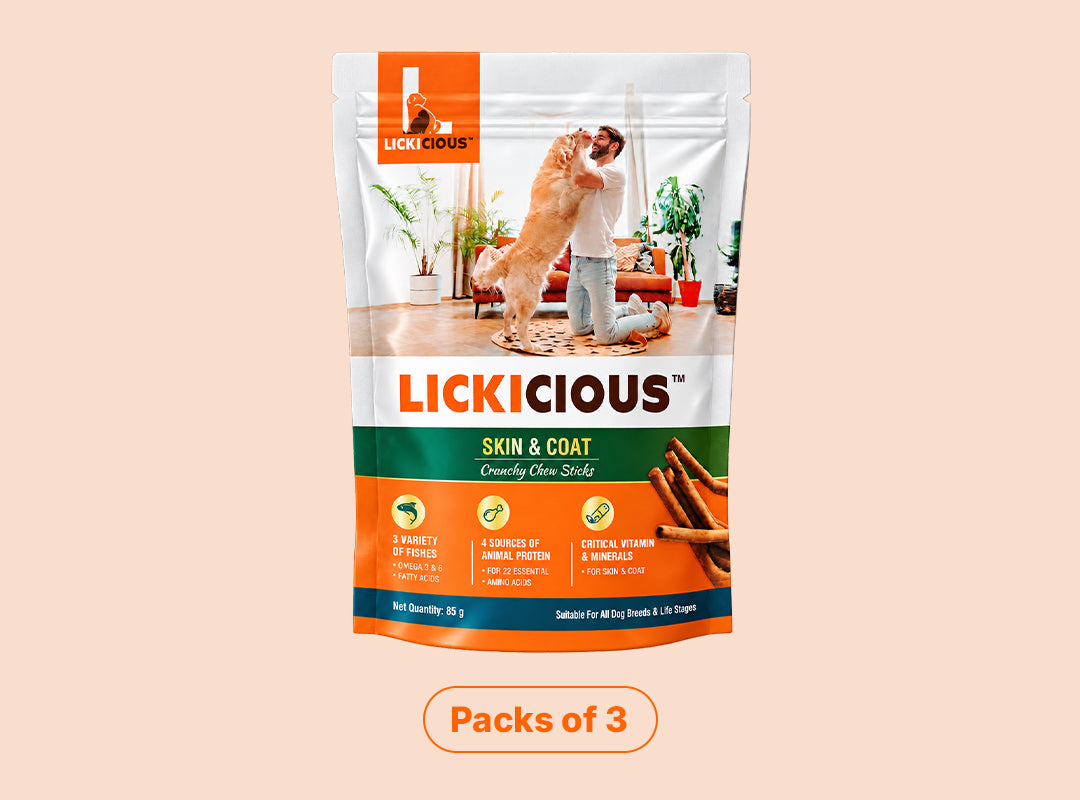 LICKICIOUS Nutritional Treats for Skin & Coat