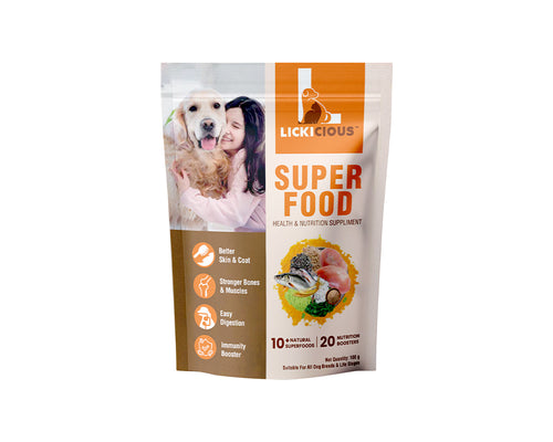 Lickicious Nutrition Topper - Super Food for Dogs