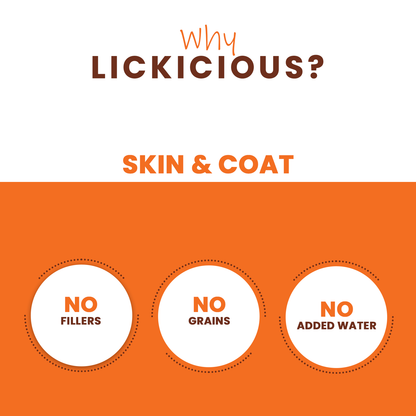 Why Lickicious treats No fillers no grains no added water